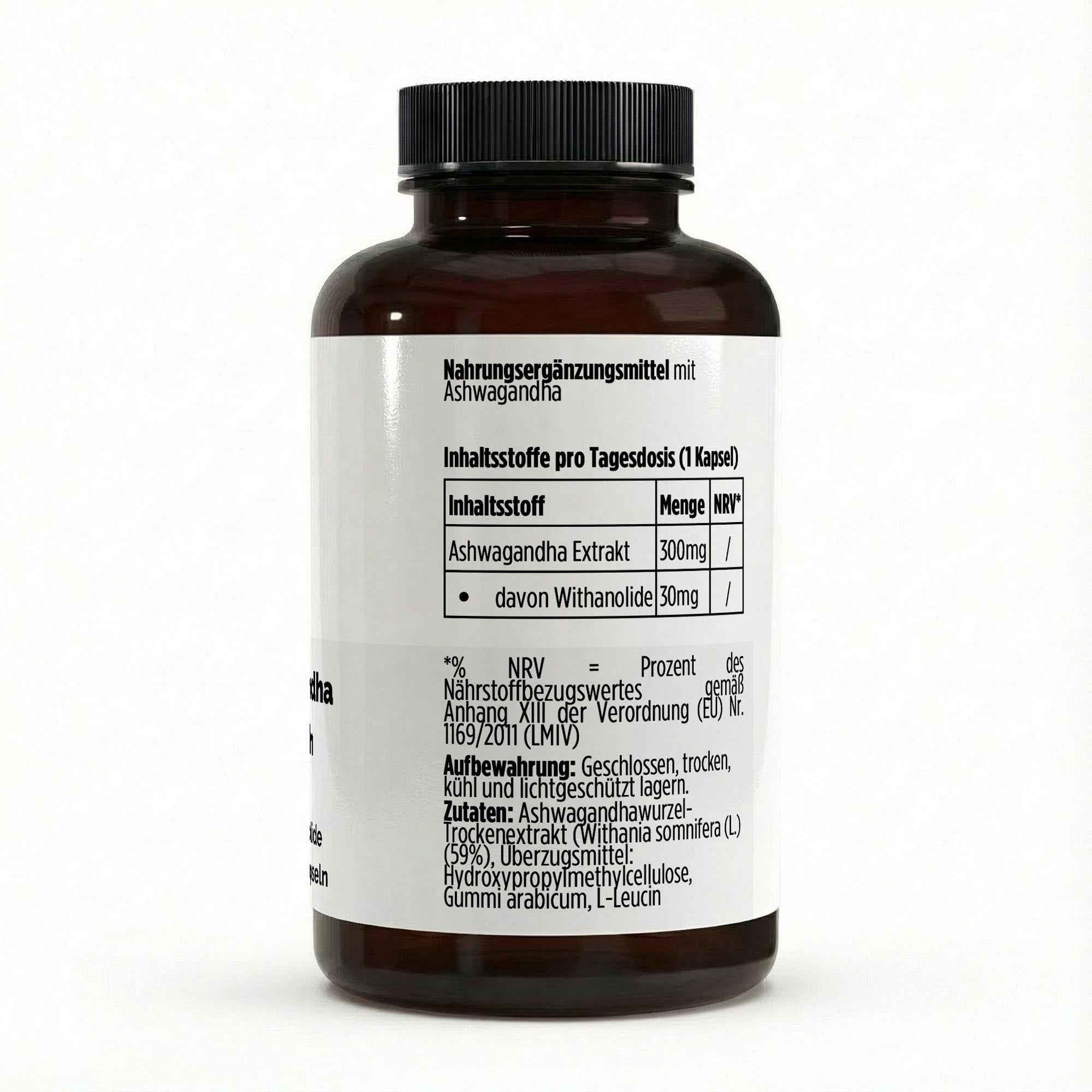 Ashwagandha (10% Withanólidos) - 90 cápsulas