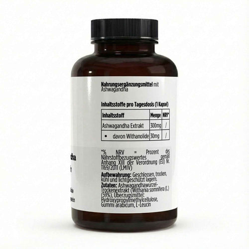 Ashwagandha (10% Withanólidos) - 90 cápsulas