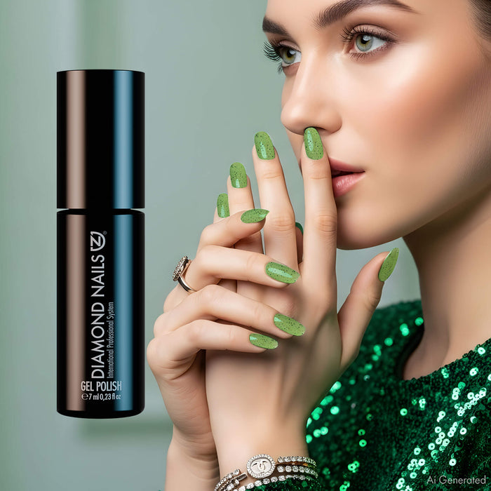 Gel Polish – Glorious Green – DN233 – 7ml – HEMA Free
