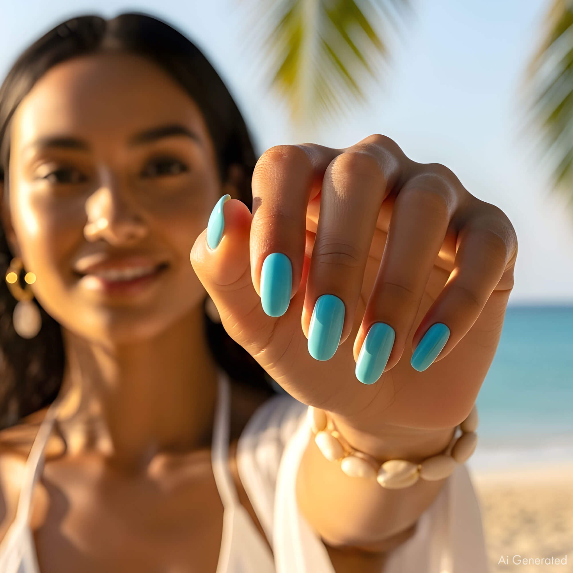 Gel Polish – Candy Blue – DN235 – 4ml – HEMA Free