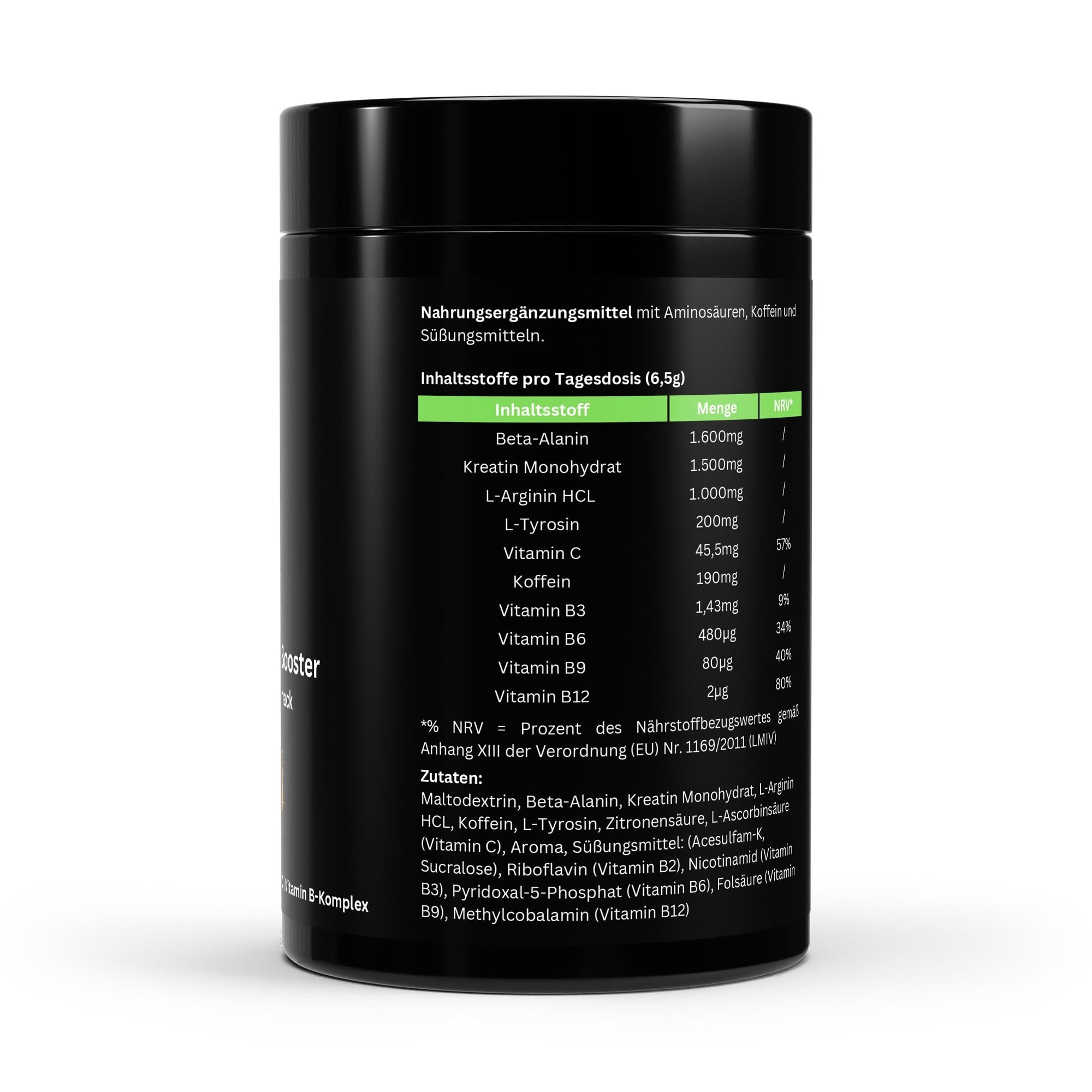 Booster Pré-treino Sabor Maçã - 520g